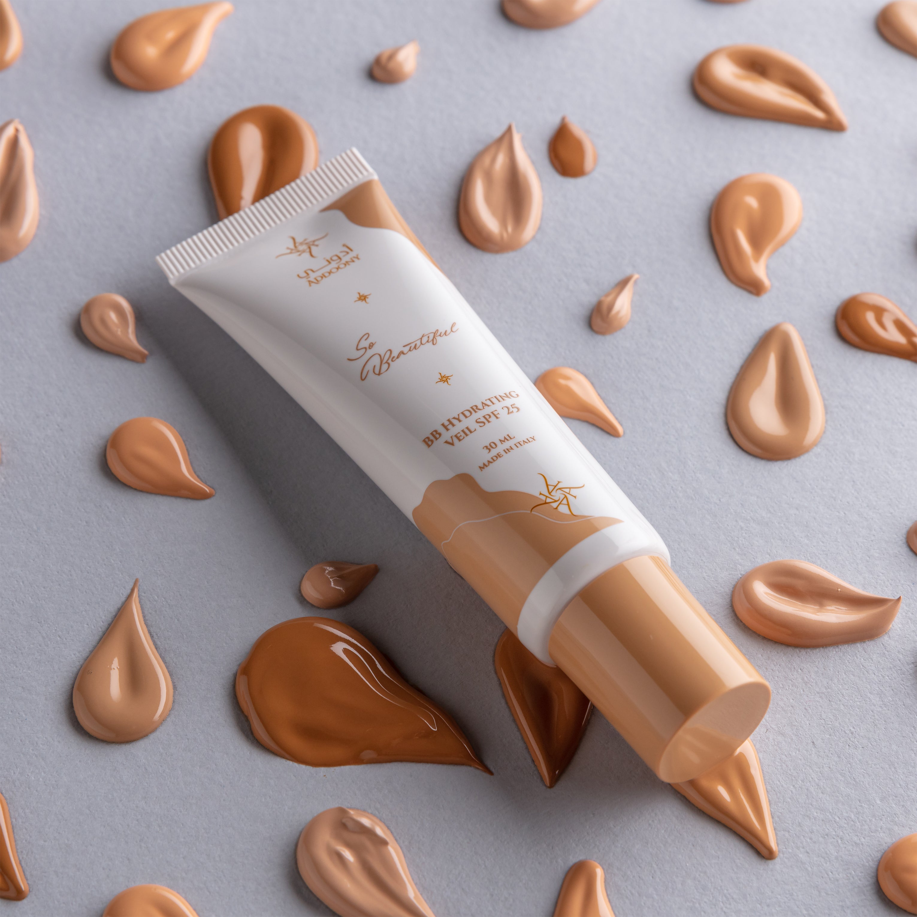 Addoony So Beautiful BB Hydrating Veil (Misk) مرطب ملون للوجه - مسك